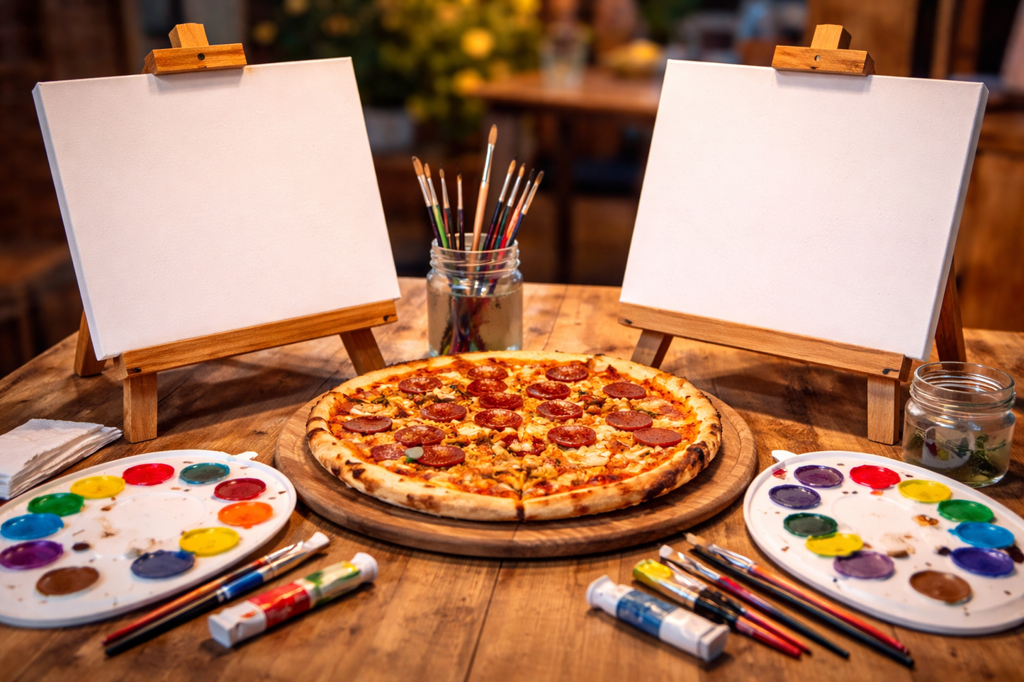 Pizza & Paint Night