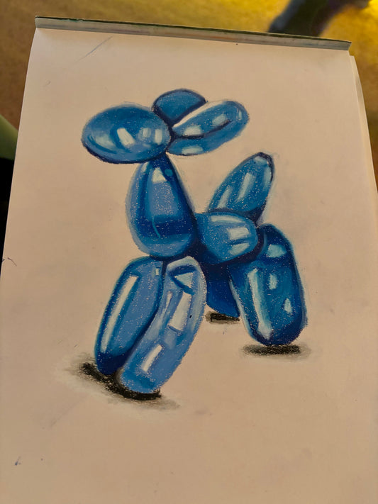Balloon Dog Colour Study