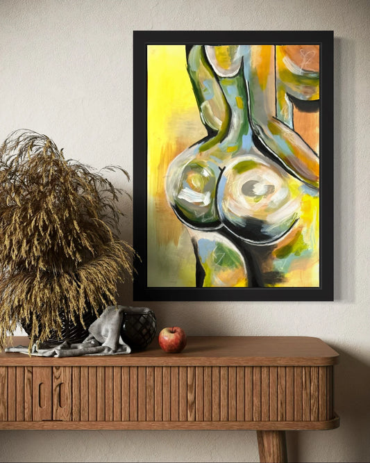 ‘Peachy’ Original Artwork